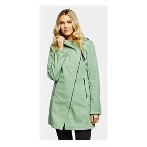 MiaMelon Light Green Jacket NWT Attached Hood Waterproof Size S